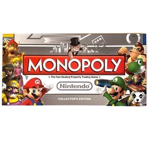 NWOT BOARD GAME! NINTENDO Super Mario MONOPOLY Collector’s Edition